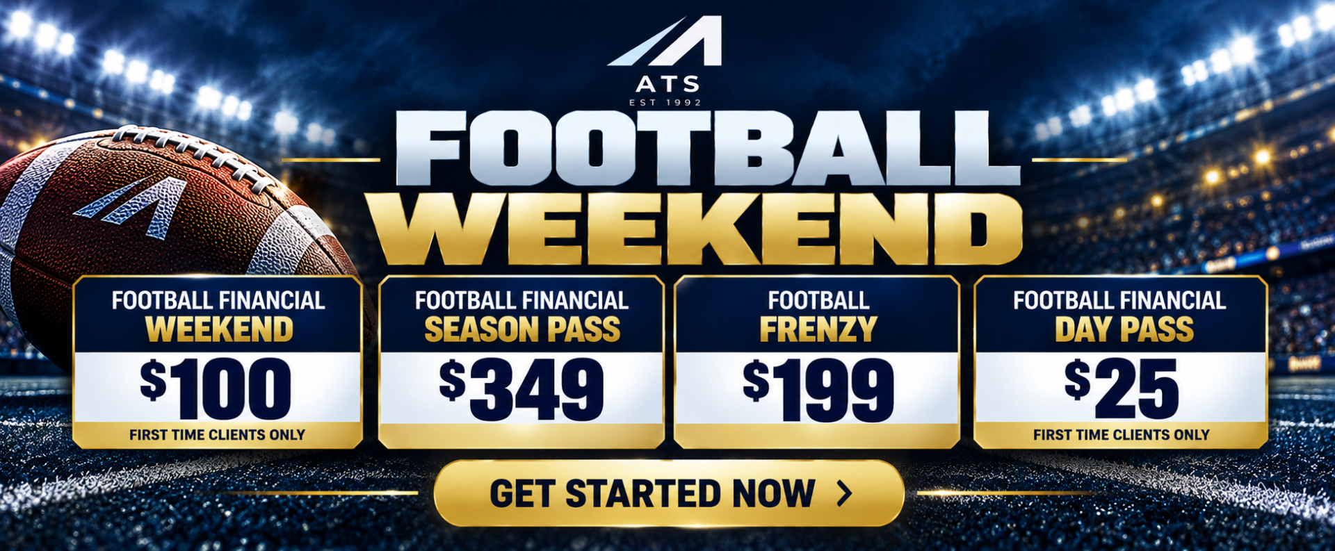 ATS Football Financial Weekend Promotion